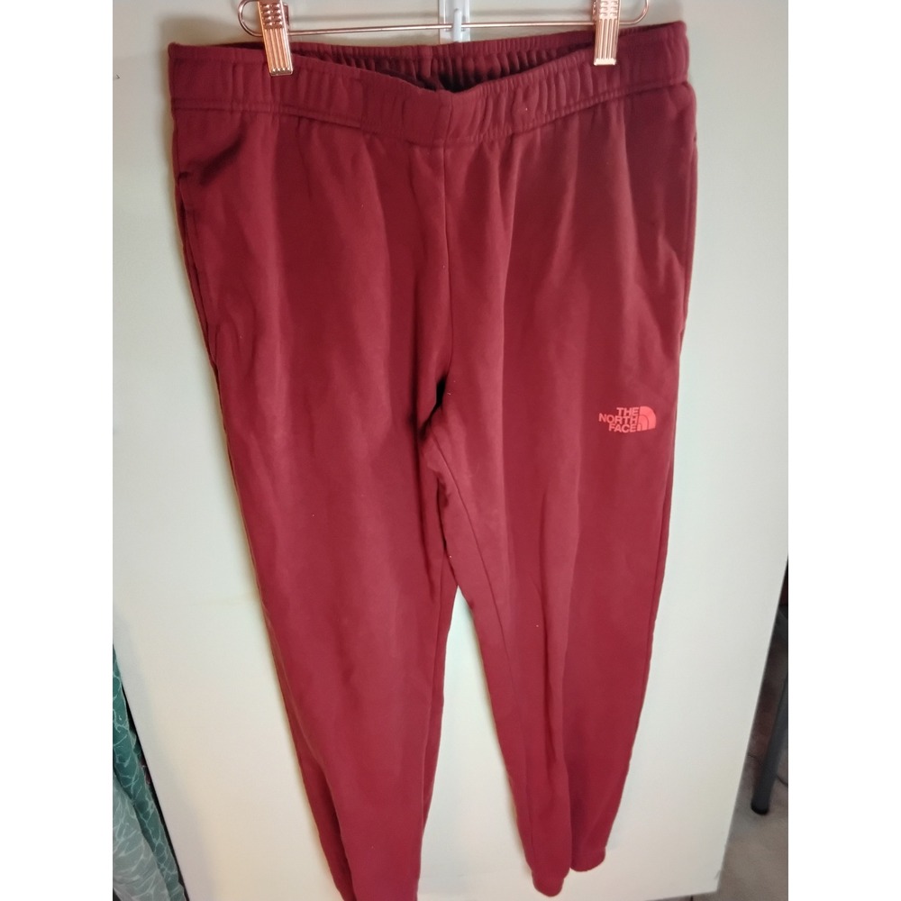 The North Face Mens Red Never Stop Exploring Graphic Jogger‎ Sweatpants Size M